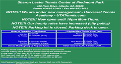 Desktop Screenshot of piedmonttennis.com